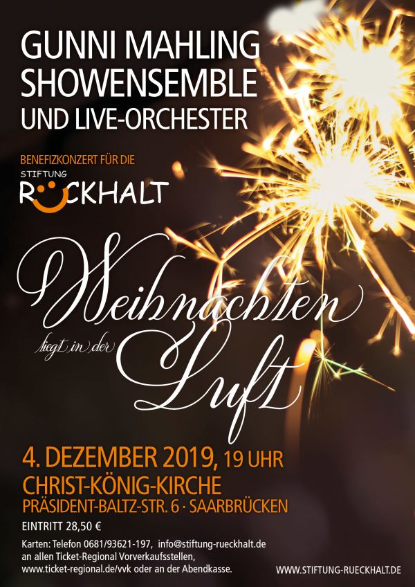 Plakat Weihnachtskonzert 2019